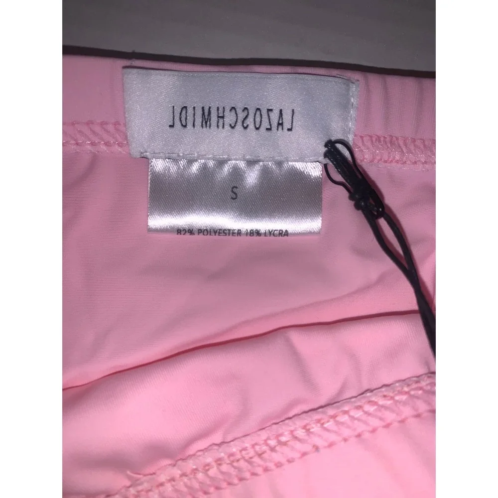 Lazoschmidl Adrian Cake Speedos Pink Embroidered Swim Briefs Small